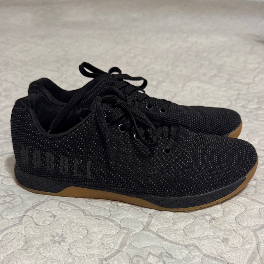 NOBULL Black Training Shoes with Gum Soles